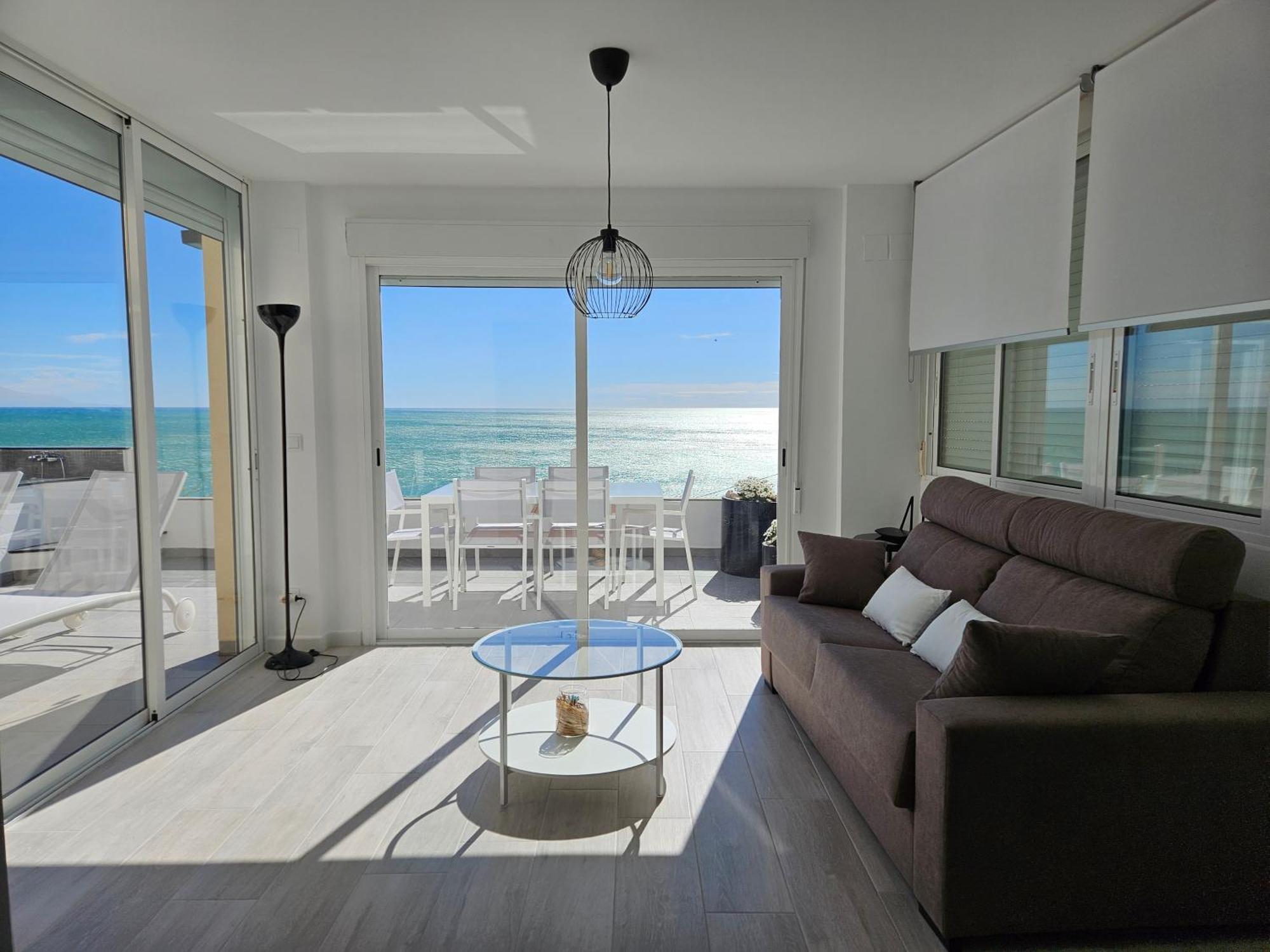 Fantástico Dúplex Con Vistas Impresionantes Al Mar Peníscola Exterior foto