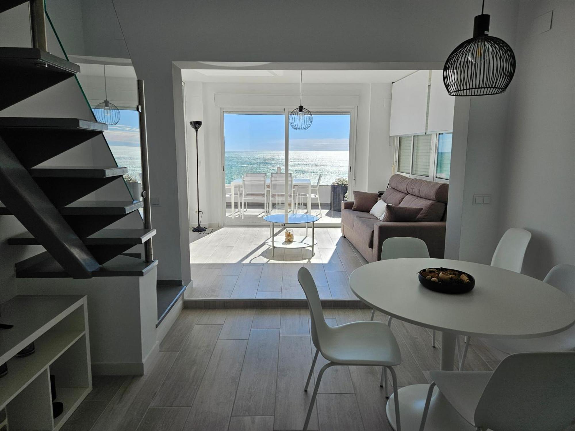 Fantástico Dúplex Con Vistas Impresionantes Al Mar Peníscola Exterior foto