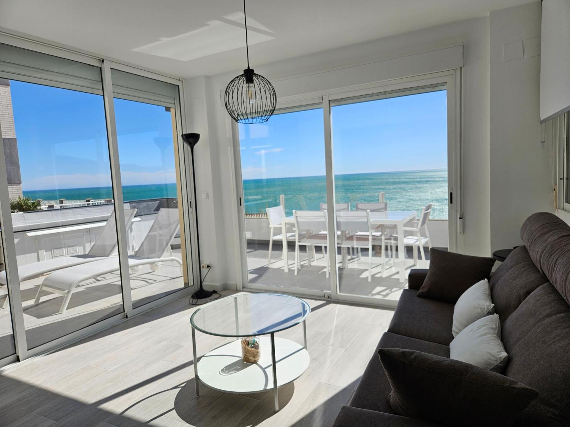 Fantástico Dúplex Con Vistas Impresionantes Al Mar Peníscola Exterior foto