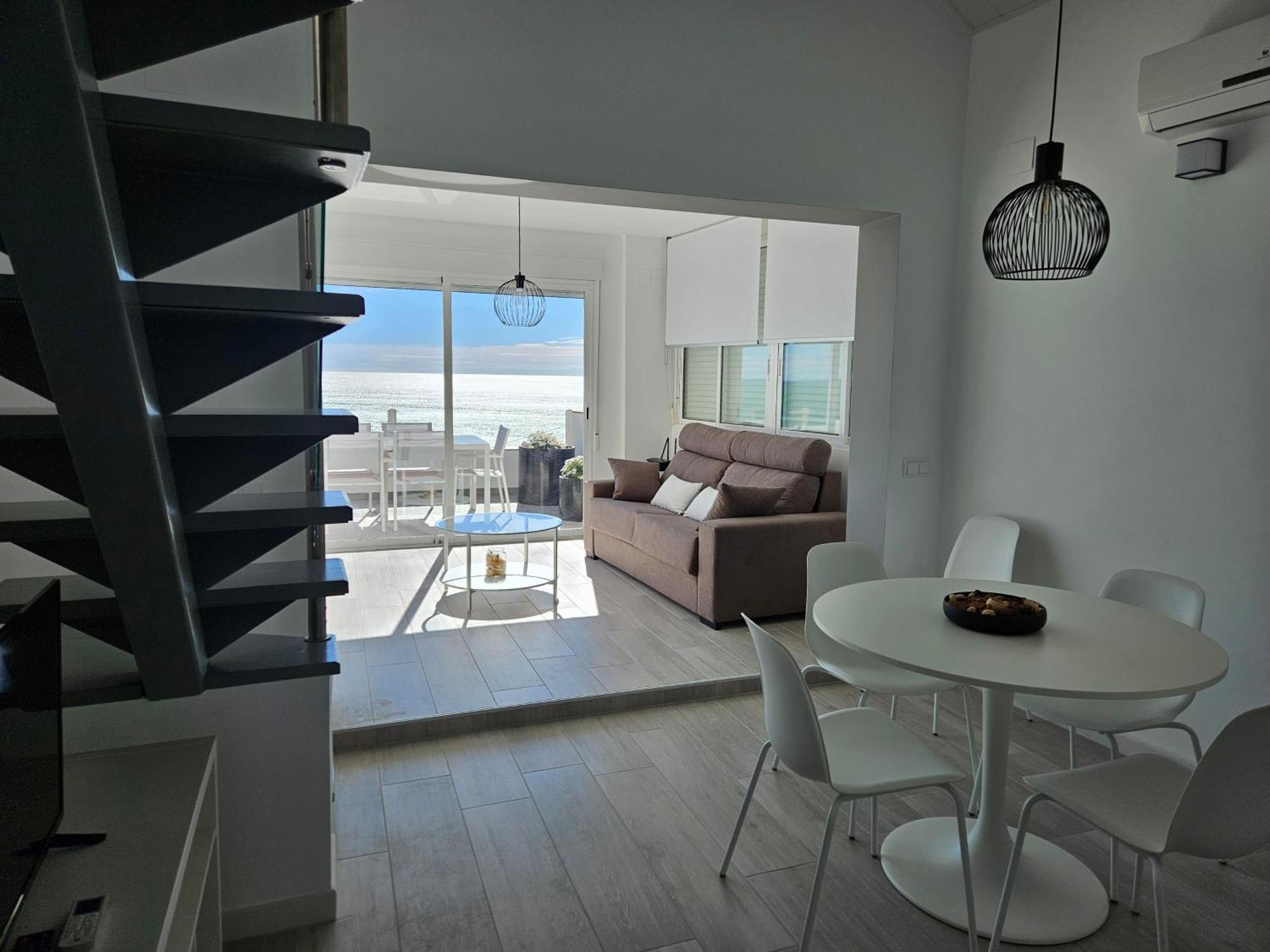 Fantástico Dúplex Con Vistas Impresionantes Al Mar Peníscola Exterior foto