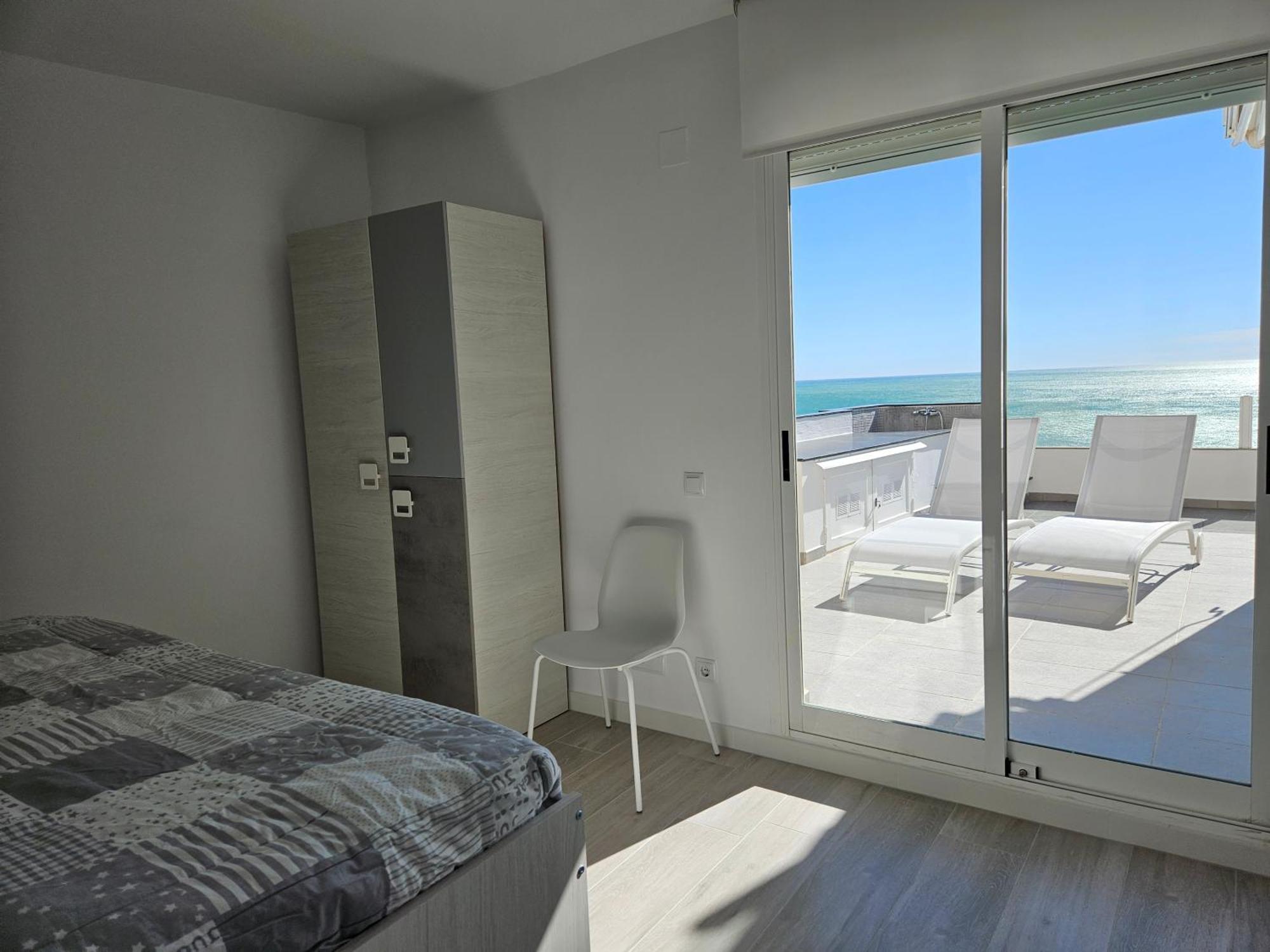 Fantástico Dúplex Con Vistas Impresionantes Al Mar Peníscola Exterior foto