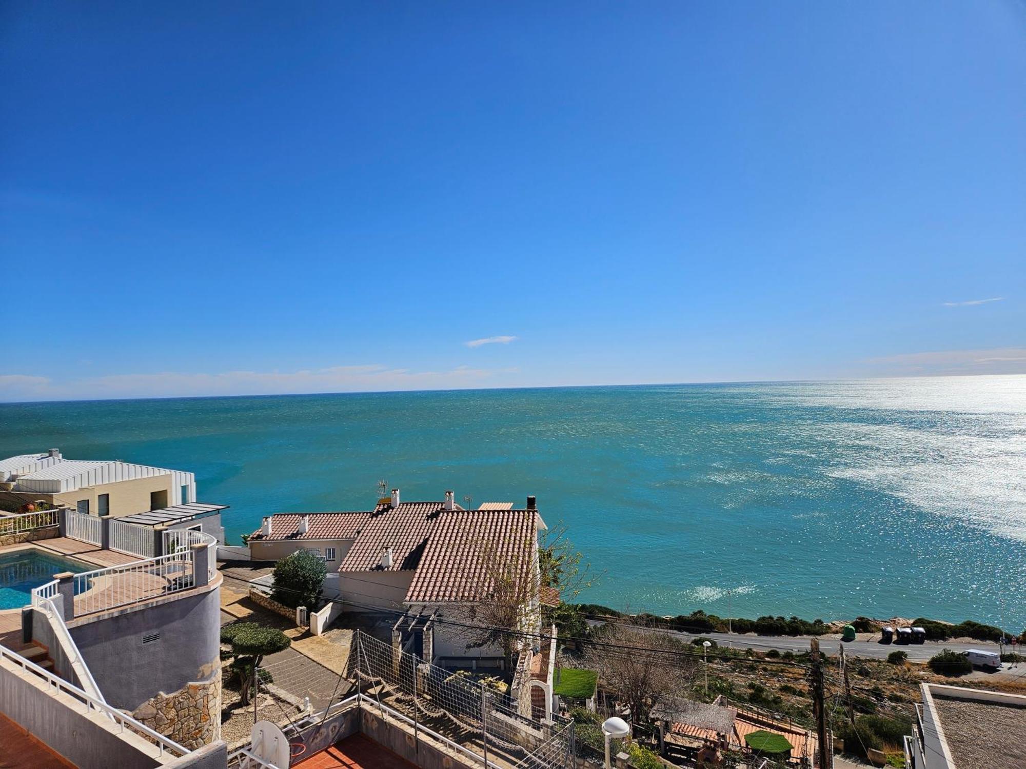 Fantástico Dúplex Con Vistas Impresionantes Al Mar Peníscola Exterior foto