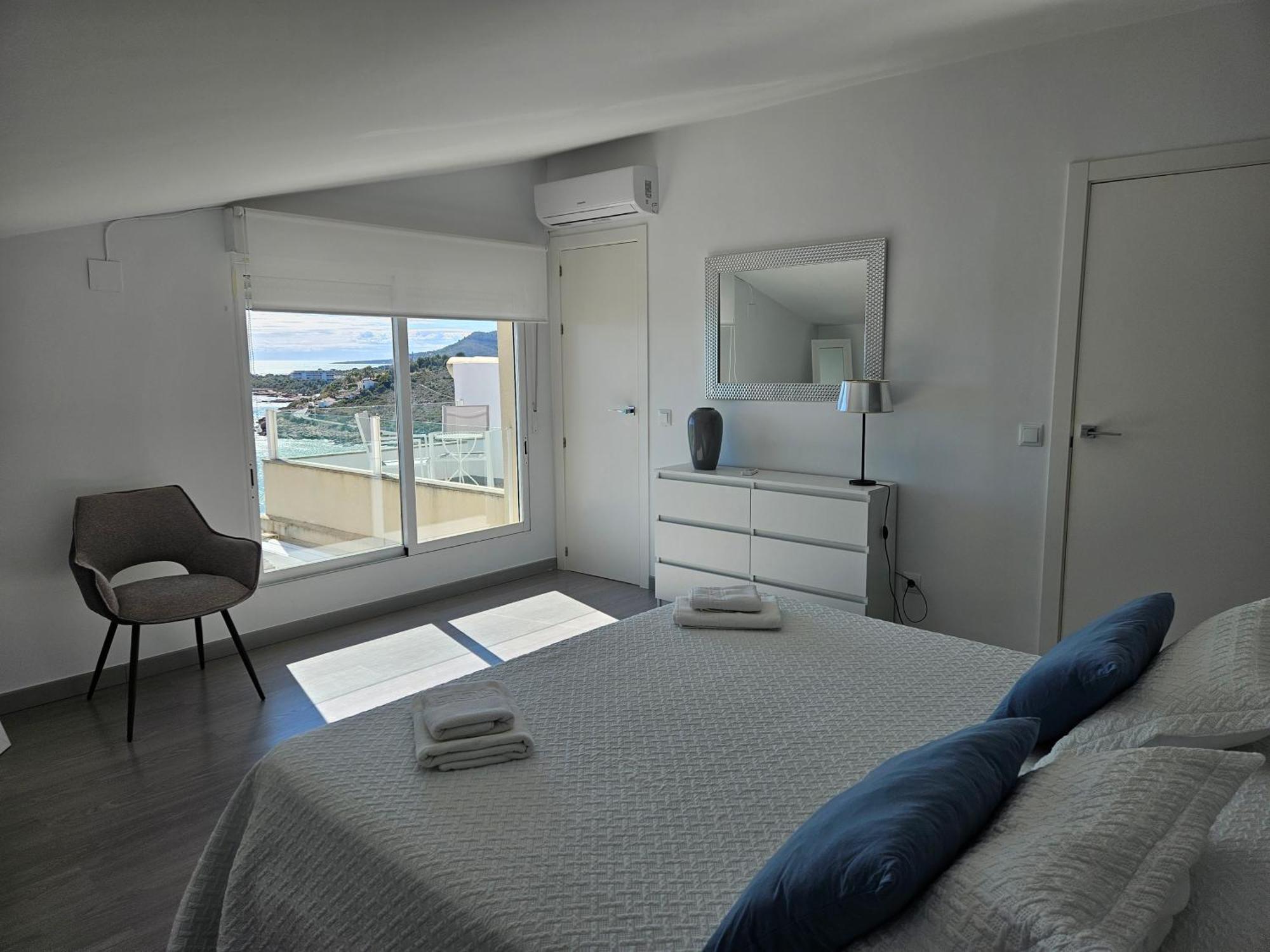 Fantástico Dúplex Con Vistas Impresionantes Al Mar Peníscola Exterior foto